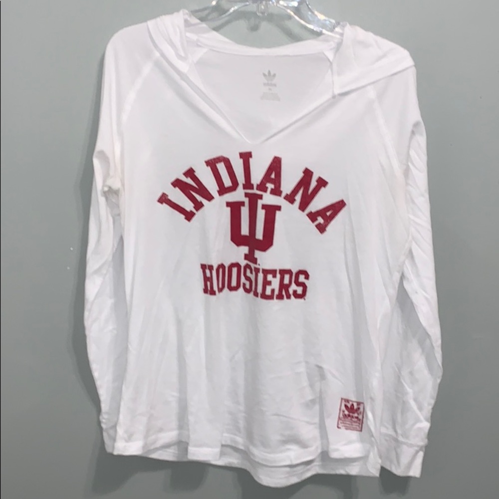 Indian Hoosiers hooded long sleeve